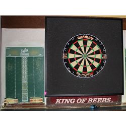 DART BOARD ENCASED ASSEMBLY 31 X 33