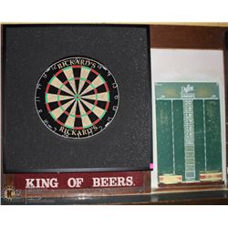 DART BOARD ENCASED ASSEMBLY 31 X 34