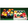 Image 1 : LOT OF ASSORTED SPARE POOL BALLS