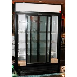 TRUE 2 SLIDING DOOR COOLER, 47 X 29 X 78