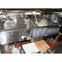 STAINLESS STEEL BAR SINK 5FT WIDE