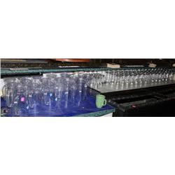 LARGE LOT OF BEER JUGS AND GLASSES