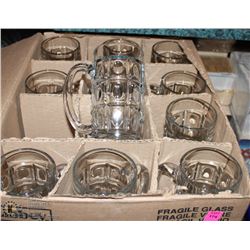 CASE OF NEW BEER MUGS