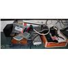 Image 1 : ASSORTED LOT OF OFFICE ITEMS, POWER BARS, ADDING