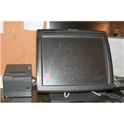 PAR SERVING MONITOR WITH ORDER SLIP PRINTER
