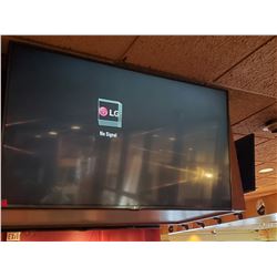 50" LG TELEVISION WITH WALL MOUNT COMES WITH REMOTE