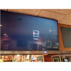 50" LG TELEVISION WITH WALL MOUNT COMES WITH REMOTE