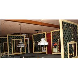 LOT OF 5 FRAMED LATTICE BOOTH DIVIDERS