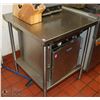 Image 1 : STAINLESS STEEL PREP TABLE 28 X 30 X 34
