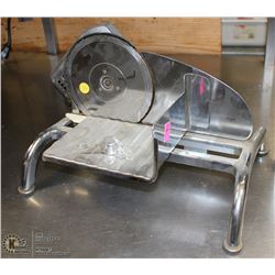 STAINLESS STEEL 6" RIVAL ELECTRIC FOOD SLICER