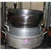 Image 1 : LOT OF POTS, STRAINERS AND BOWLS