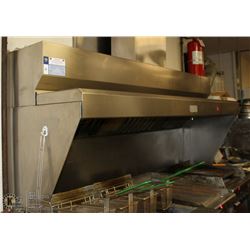 90" WIDE STAINLESS STEEL RANGE HOOD
