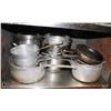 Image 1 : LARGE LOT OF ASSORTED POTS AND FRY PANS
