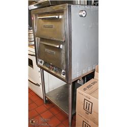 BAKERS PRIDE DOUBLE DOOR PIZZA OVEN ON STAND