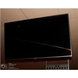 50" LG FLAT SCREEN T.V WITH REMOTE & CEILING MOUNT