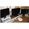 Image 4 : OFFICE LOT INCL, 3 MONITORS, 1 TOWER, DESK