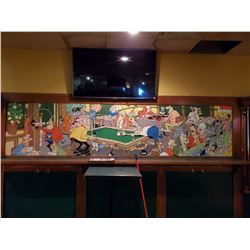 12FT X 3FT BILLIARD INSPIRED WALL MURAL