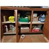 Image 1 : CABINET CONTENTS: INCLUDES CLEANING SUPPLIES,