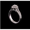 Image 4 : 1.06 ctw Diamond Ring - 14KT White Gold