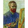 Image 1 : Van Gogh - Self-Portrait In Front Easel