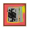 Image 1 : Steve Kaufman (1960-2010), "Jack and Ace" Framed Hand Painted, Hand Pulled Limit