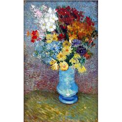 Van Gogh - Flowers In A Blue Vase