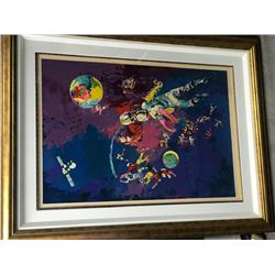 Satellite Football by Leroy Neiman