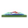 Image 3 : Wang, "Dream Landing" Hand Painted Limited Edition Bas Relief Sculpture, Numbere