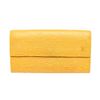 Image 1 : Louis Vuitton Yellow Epi Leather Sarah Long Wallet