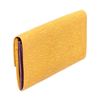 Image 3 : Louis Vuitton Yellow Epi Leather Sarah Long Wallet