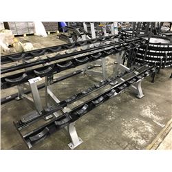 HAMMER STRENGTH 2 TIER 20 SLOT DUMBBELL BENCH