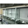 Image 2 : LOT OF 3 6' H DISPLAY CASES