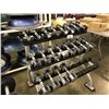 Image 1 : SET OF CHROME DUMBBELL WEIGHT PAIRS FROM 1KG-10KG ( RACK NOT INCLUDED)