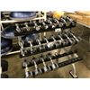 Image 2 : SET OF CHROME DUMBBELL WEIGHT PAIRS FROM 1KG-10KG ( RACK NOT INCLUDED)