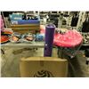 Image 2 : LOT OF VARIOUS CIRCUIT TRAINING EQUIPMENT, YOGA BLOCKS, BALANCE BALLS ETC.
