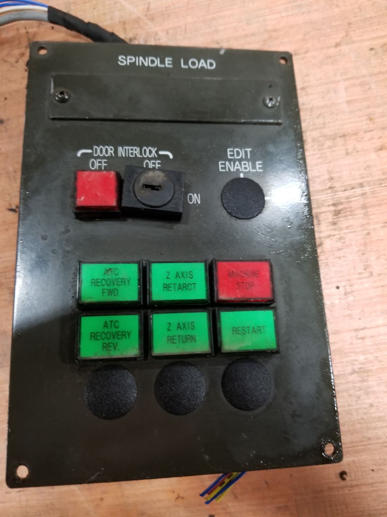 SPINDLE LOAD CONTROL PANEL *SEE PICTURES FOR DETAILS*