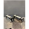 Image 2 : (2) - ALLEN-BRADLEY 1756-A10 10 SLOT CHASIS W/POWER SUPPLY 1756-PB75 & MODULES AS SHOWN IN THE PICS