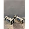 Image 1 : (2) - ALLEN-BRADLEY 1756-A10 10 SLOT CHASIS W/POWER SUPPLY 1756-PB75 & MODULES AS SHOWN IN THE PICS