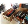 Image 1 : 2 BOXES OF TOOLS AND HARDWARE