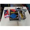 Image 1 : Vintage meat grinder, bottle opener, hex style clamp kit and copper enameling kit