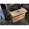 Image 2 : Ge heater, bionaire heater and drink dispenser with stanley park wine crate