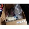 Image 1 : BOX OF GIFT BAGS AND PLASTIC BAGS