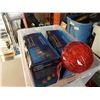 Image 2 : Tote of christmas ball ornament lights and other christmas lights