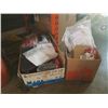 Image 1 : 2 TRAYS INFLATEABLE SANTA, KIDS KNIGHT COSTUMES, XMAS DECOR, CAN CRUSHER
