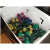 Image 2 : BOX OF CHRISTMAS LIGHTS AND BOX OF ORNAMENTS