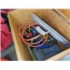 Image 3 : WOOD CHEST OF TROWLING AND OTHER TOOLS