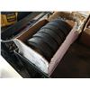 Image 1 : Box of hard  rubber Dolly wheels