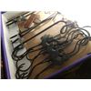 Image 2 : Lot of decorative metal rooster and toad hooks