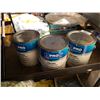 Image 1 : Three pails of universal acrylic primer off white