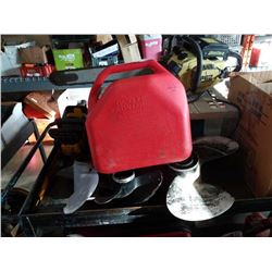 3 BOAT PROPS AND GAS CAN